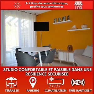 Apartamento La Merveille De Vermeil - Parking - Climatisation - Terrasse